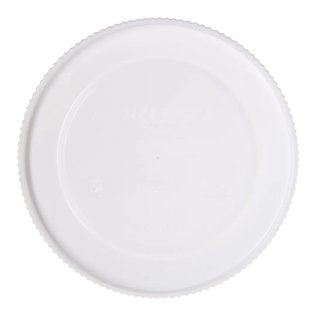 Carlisle PS30402 Store 'N Pour Cap, 3/4"H x 3-1/2" dia., White, Polyethylene, BPA Free, Durable