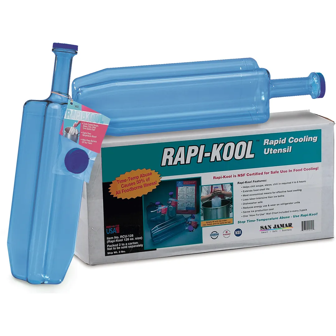 Carlisle RCU1282 San Jamar Rapi-Kool Cold Paddle, 128 oz., Polycarbonate, NSF - Pack