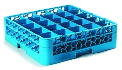 Carlisle RG25-114 Glass Compartment Dishwasher Rack