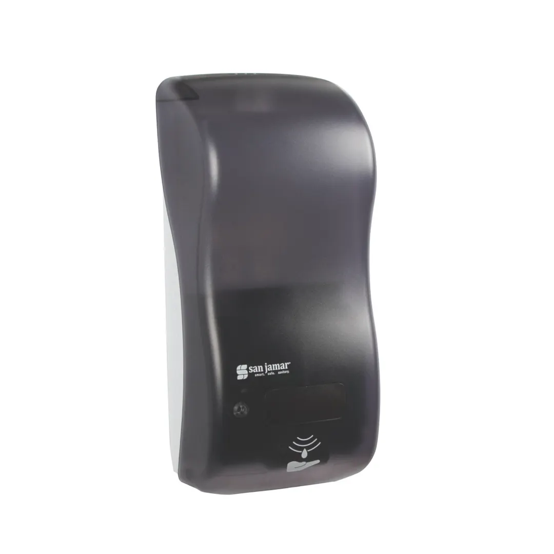 Carlisle SH900TBK - 5½"W x 4"D x 12"H Touch-Free Soap & Sanitizer Dispenser, 30-39 oz Pearl Plastic