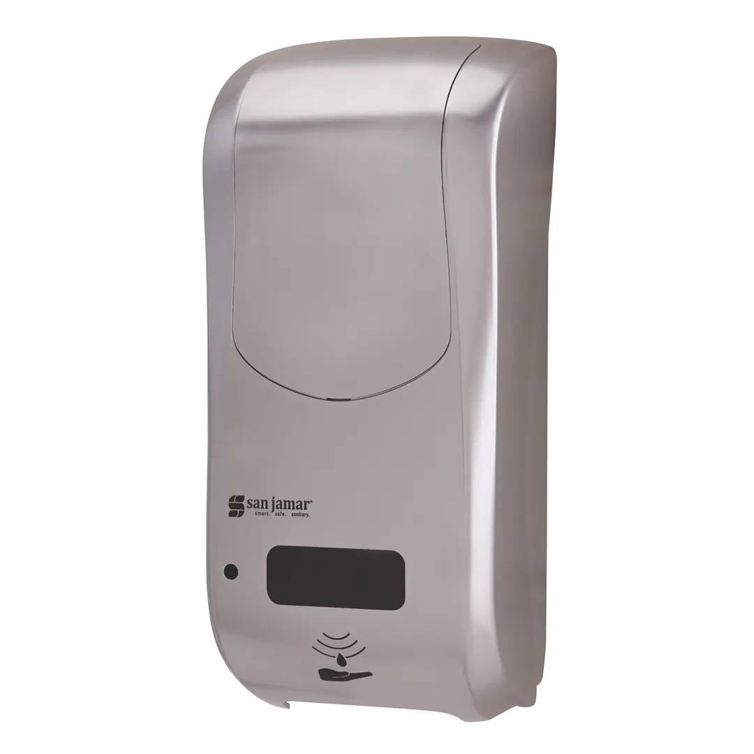 Carlisle SH970SS Hand Soap & Sanitizer Dispenser – 5½"W x 4"D x 12"H, 900 mL Battery Operated