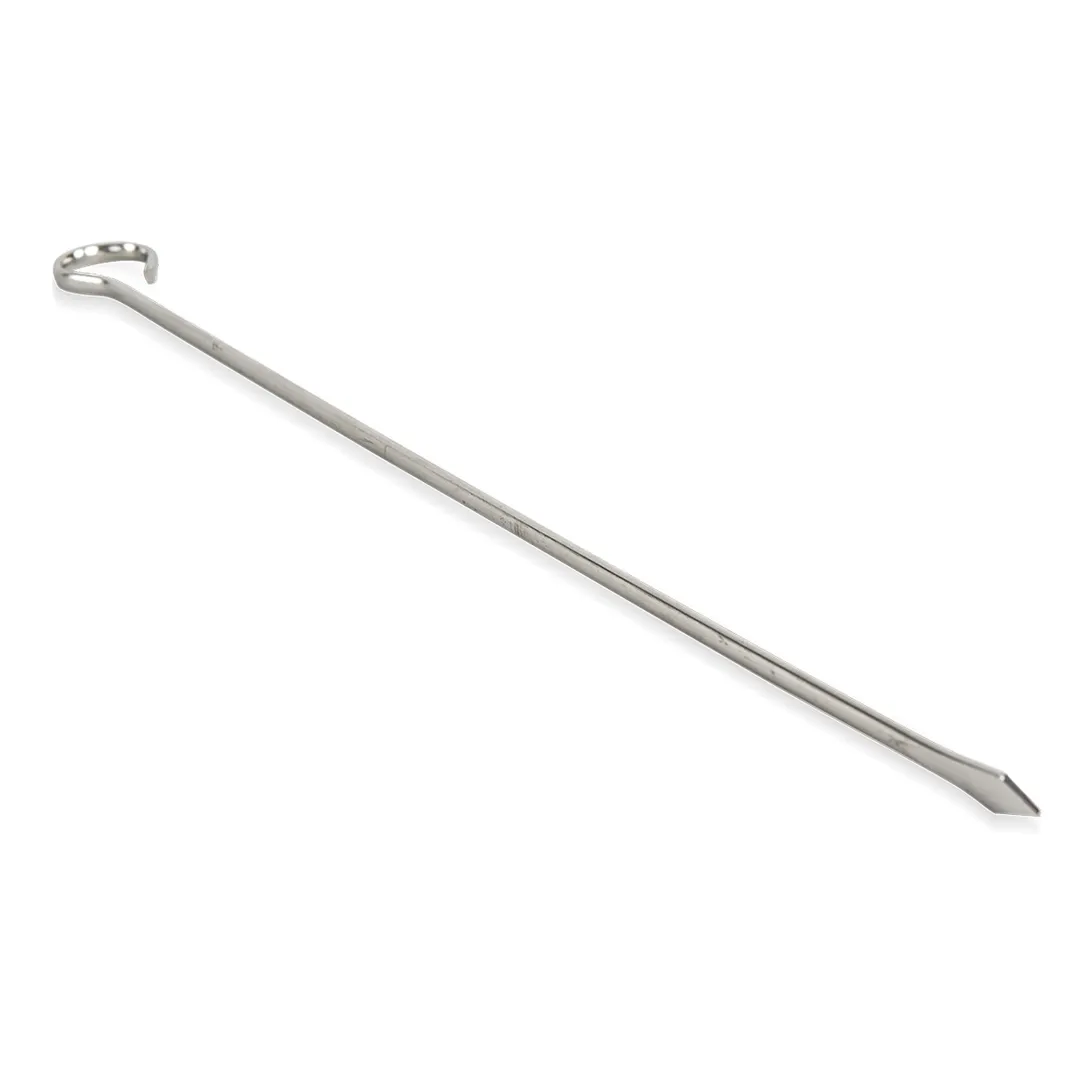 Concasse MCACCBR10 Metal Skewer - 10" to 12" Length, Stainless Steel for Grilling and Kabob