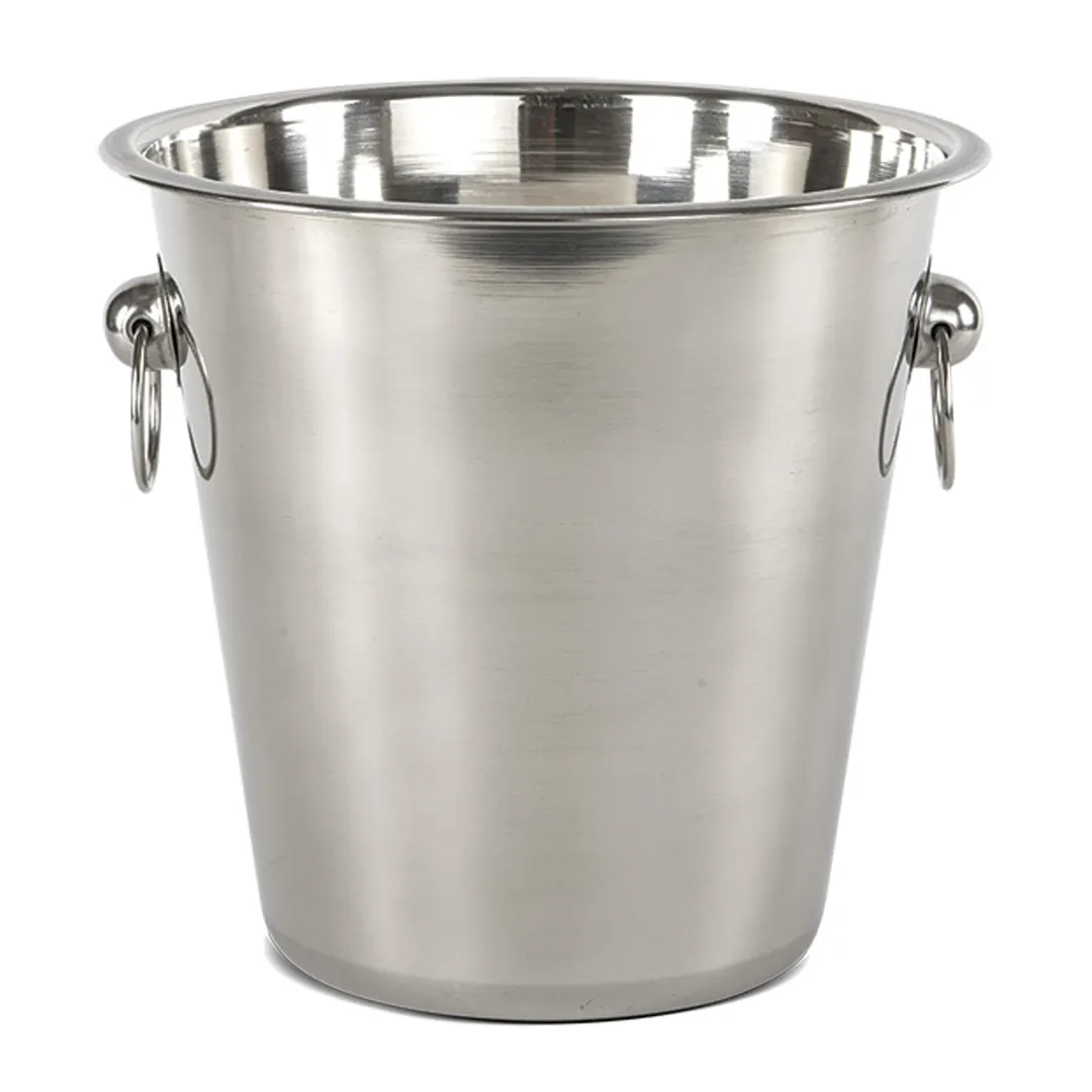 Concasse MCACCHT4L Wine Bucket Cooler, 4-Liter (4 Quart) Stainless Steel, Premium Bar Service