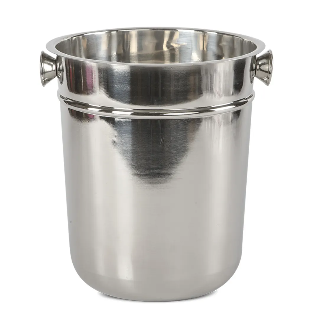Concasse MCACCHT8L Wine Bucket Cooler, 8 L (8.5 qt) Stainless Steel, Heavy-Duty Bar Service, Finish