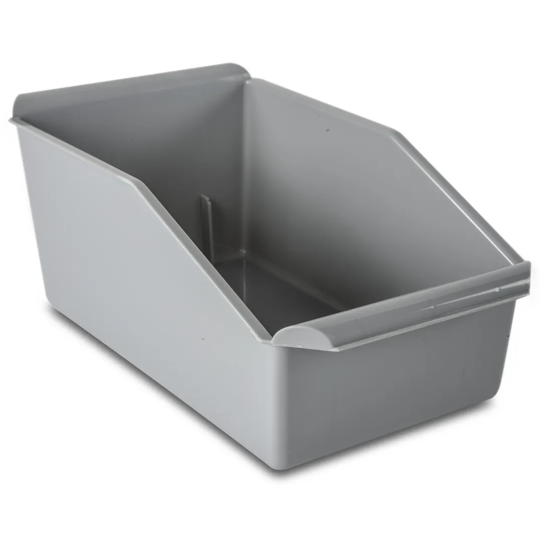 Concasse MCC52665 Utensil Holder Box, 12"W x 7"D x 5"H, 1 Compartment, Plastic, Black/Cherry