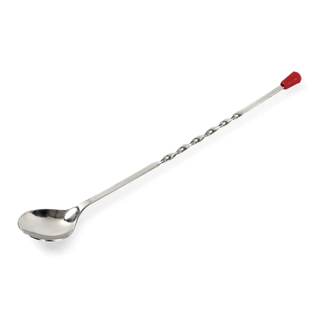 Concasse MCCAIBAR Bar Mixing Spoon - 11" Stainless Steel, 10-11" Length, Bartending Utensil