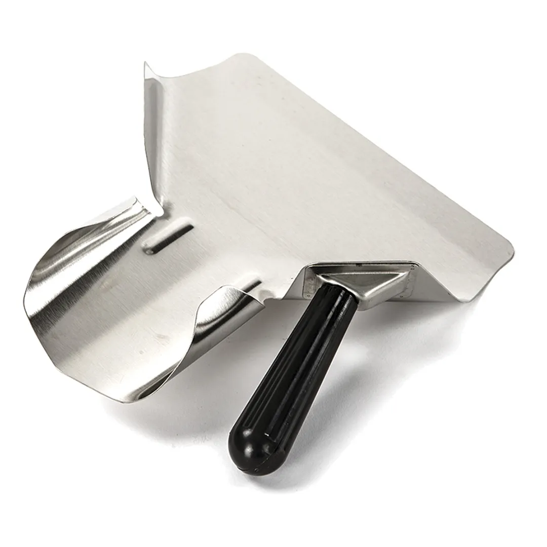 Concasse MCCPF French Fry Bagger Scoop, 6" Length, Stainless Steel Construction, Right‑Handed Handle