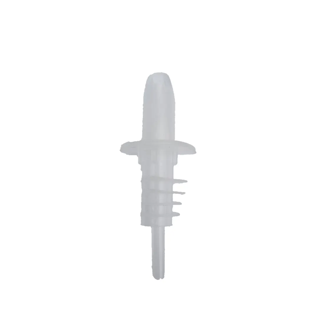 Concasse MCDBA Continuous Pourer, Transparent Clear Plastic Spout, 2" Diameter, Easy Flow Design