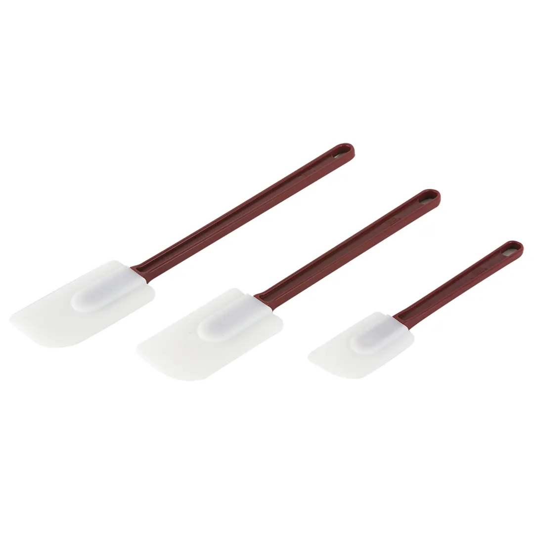 Concasse MCEMISS14 Utility Scraper, 10" Red Handle, Silicon Blade, Professional Janitorial Tool