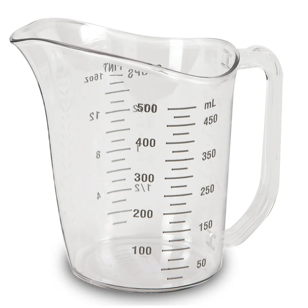 Concasse MCJME2000 Measuring Cup, 2 Liter (64 oz / 8 Cup), Polycarbonate Construction