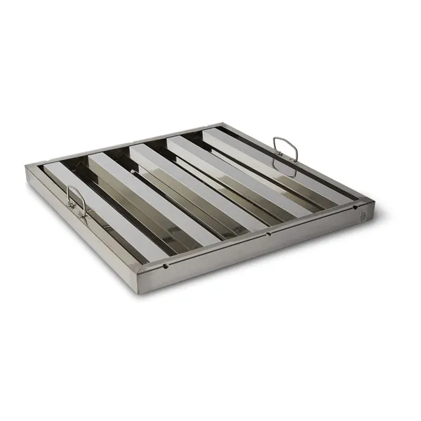 Concasse MCLF20 20" x 20" Stainless Steel Cooker Hood Filter, Kitchen Exhaust, Heavy‑Duty Construction