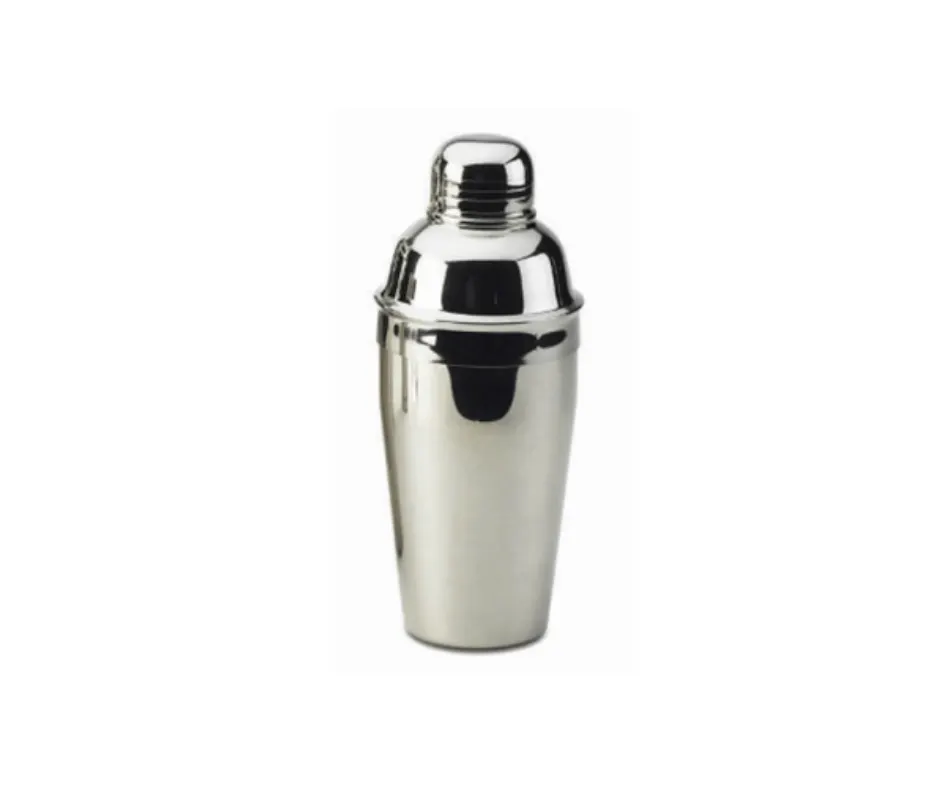 Concasse MCSHA06 Mona Lisa Bar Shaker, 15oz Stainless Steel, Professional Grade Cocktail Mixing Tool