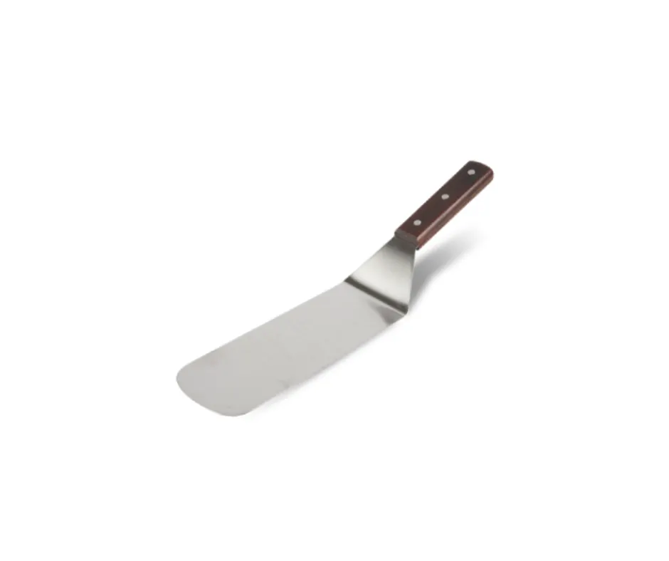 Concasse MCV085 Stainless Steel Pizza Turner, 8-1/2" Blade With Wooden Handle, Kitchen Tool