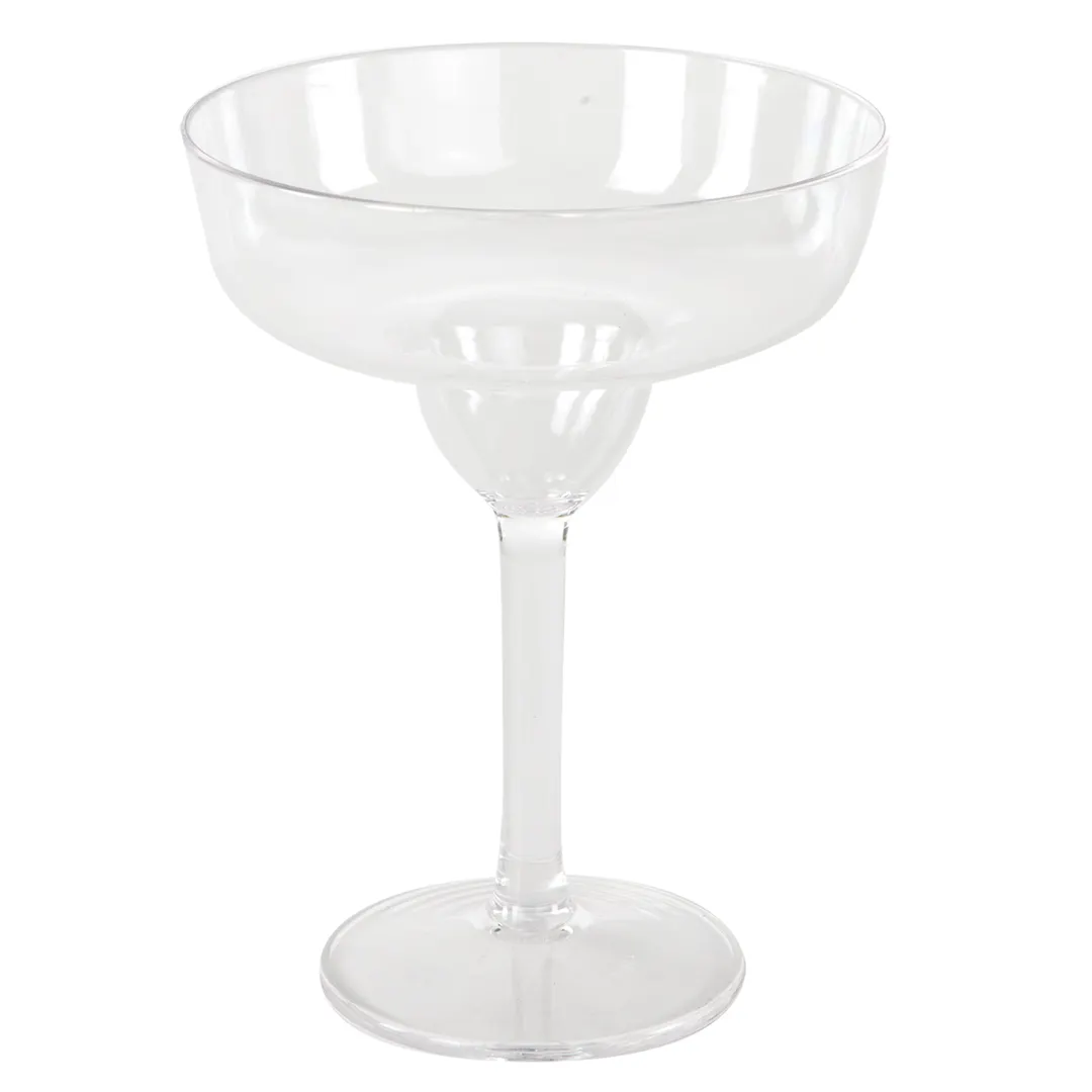 Concasse MCVMTAPOL Margarita Cup - 12 Oz Clear Polycarbonate Plastic Barware, Reusable Beverageware