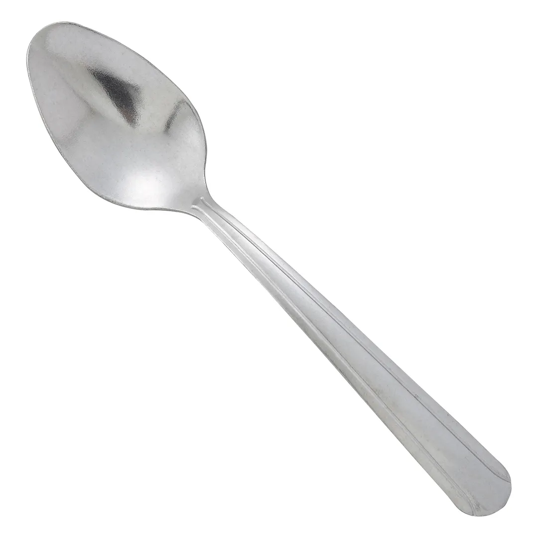Dinex DX0001-10 - Dominion Dinner Spoon, 7.875" Length, Medium Weight, 18/0 Stainless Steel - 1 Dozen