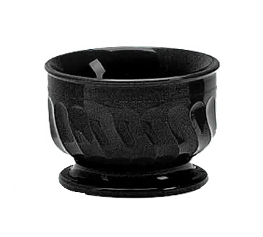 Dinex DX320003 Insulated Double-Wall Bowl, 5 oz Onyx Black Turnbury Finish - 48/Case