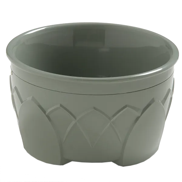 Dinex DX530084 - 9 Oz Double‑Wall Bowl, Sage Green, Ozone‑Safe Foam, BPA Free - Case