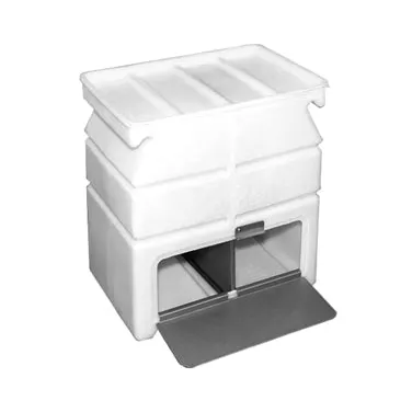 Glastender LC-BIN Plastic Bin, Vegetable & Lettuce Crisper, Food Storage Solution