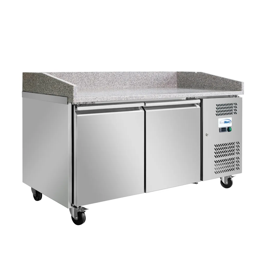Koolmore KM-RPPS-2D59-GRT Pizza Prep Table Refrigerated Counter