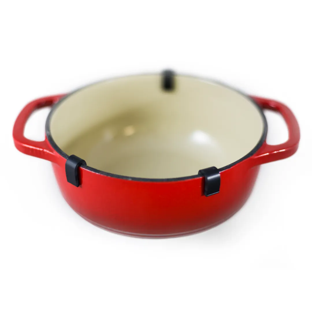 Lodge APP11 Pot Protectors, Rubber, Black, Protects Seasoned & Enameled Cast Iron - 1 Pack