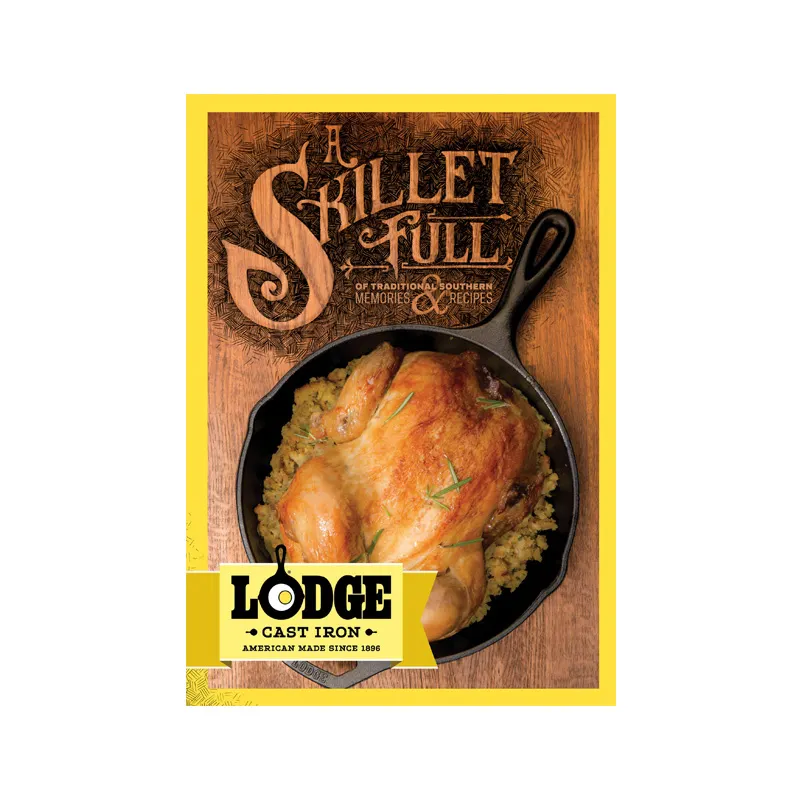 Lodge CBSF Cookbook – 230+ Southern Lodge Cast Iron Recipes, 195‑Page Guide, Made in USA