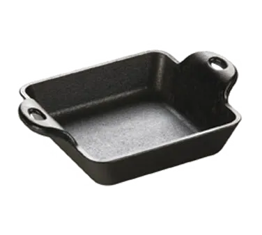 Lodge HMSS Mini Server, 10 oz., 6-1/2"L x 4-13/16"W x 1-11/16"H, Cast Iron, Rust‑Resistant