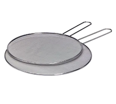 Lodge K13SCRN Splatter Screen, 13" dia., Handled, Stainless Steel, Dishwasher Safe