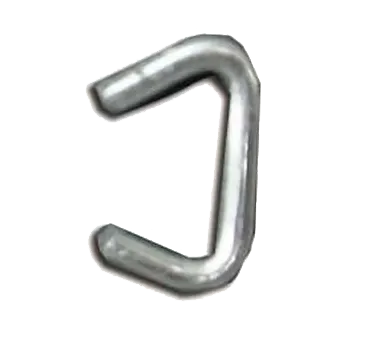 Omcan USA 19766 Hog Rings, 3/8", Galvanized Blunt, 14ga., 1lb/Pack - 1lb/Pack
