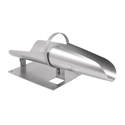 Omcan USA 46791 Roast Tyer, 26-1/2" L, 4" Front Opening, 10-1/2" Rear Opening, Stainless Steel