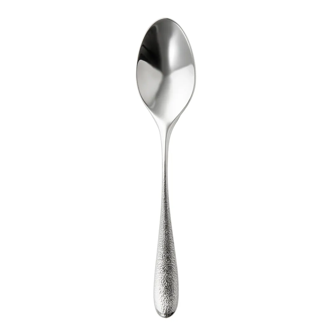 Steelite 6032SX007 Dinner Spoon, 5¼" 18/10 Stainless Steel, Sandstone Finish - 1 Dozen