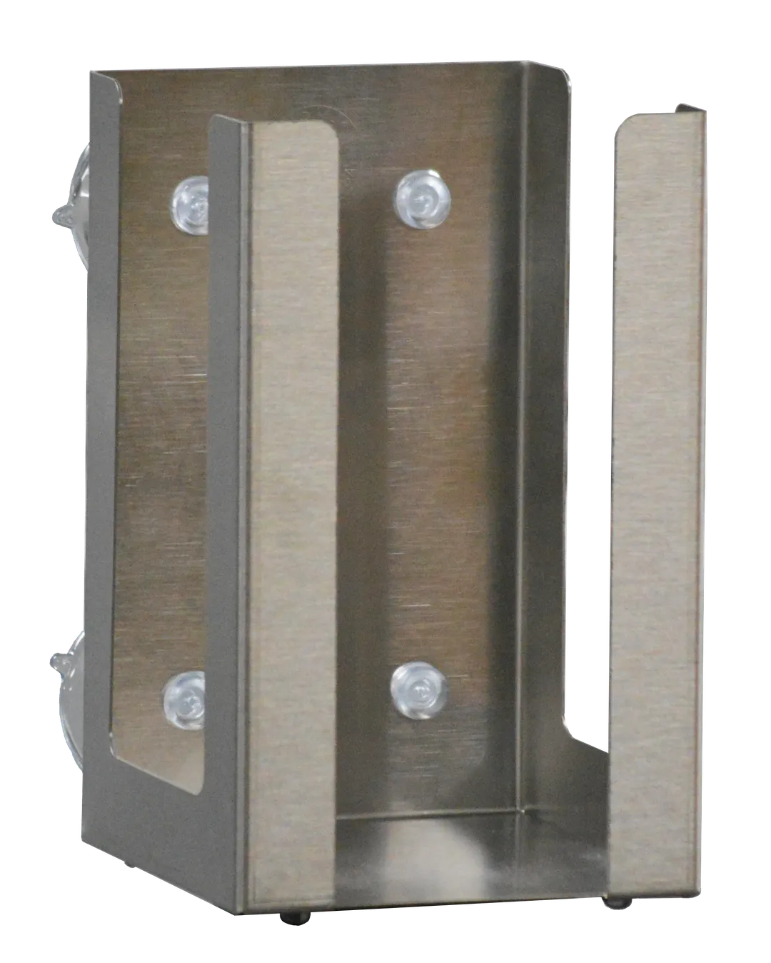 Steril-Sil LID-301 Stainless Cup & Lid Organizer, 5"x5"x10-1/4", Mountable, Holds 4-7/8" Cups