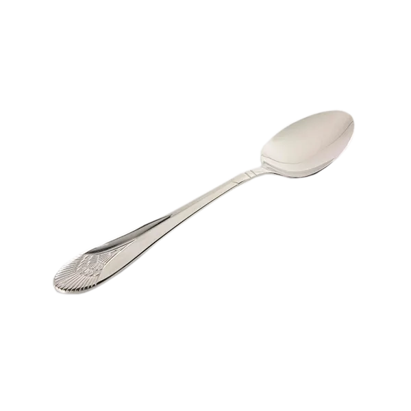 Thunder Group SLEL210 - Dinner Spoon 8"-2/5" 2.8mm 18/10 Stainless Steel Finish - 1 Dozen
