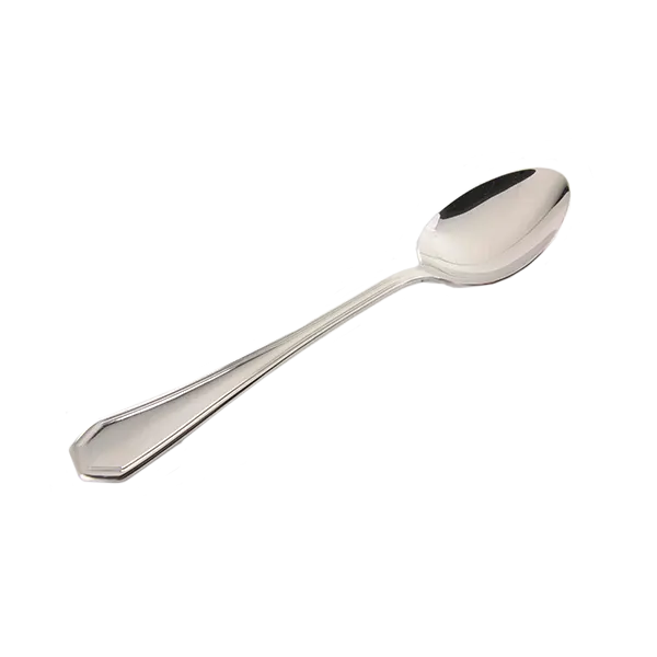Thunder Group SLWH210 - European Dinner Spoon, 8"-2/5" Length, 18/10 Stainless Steel - 1 Dozen