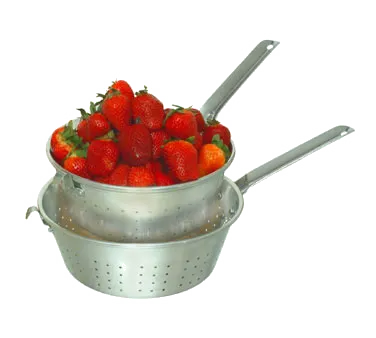 Town 37910H Pasta Strainer, 10" dia, Aluminum Construction with Handle and Hook