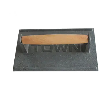 Town 48690/DZ Steak Weight, Cast Iron, 9-1/2" x 5-4/5" x 2-3/4", 1 Dozen