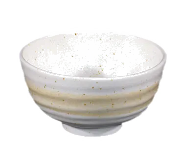 Town J1-2149 Round China Bowl, 4-3/4" Diameter, Sands of Goa Finish, General-Use, 1 Dozen