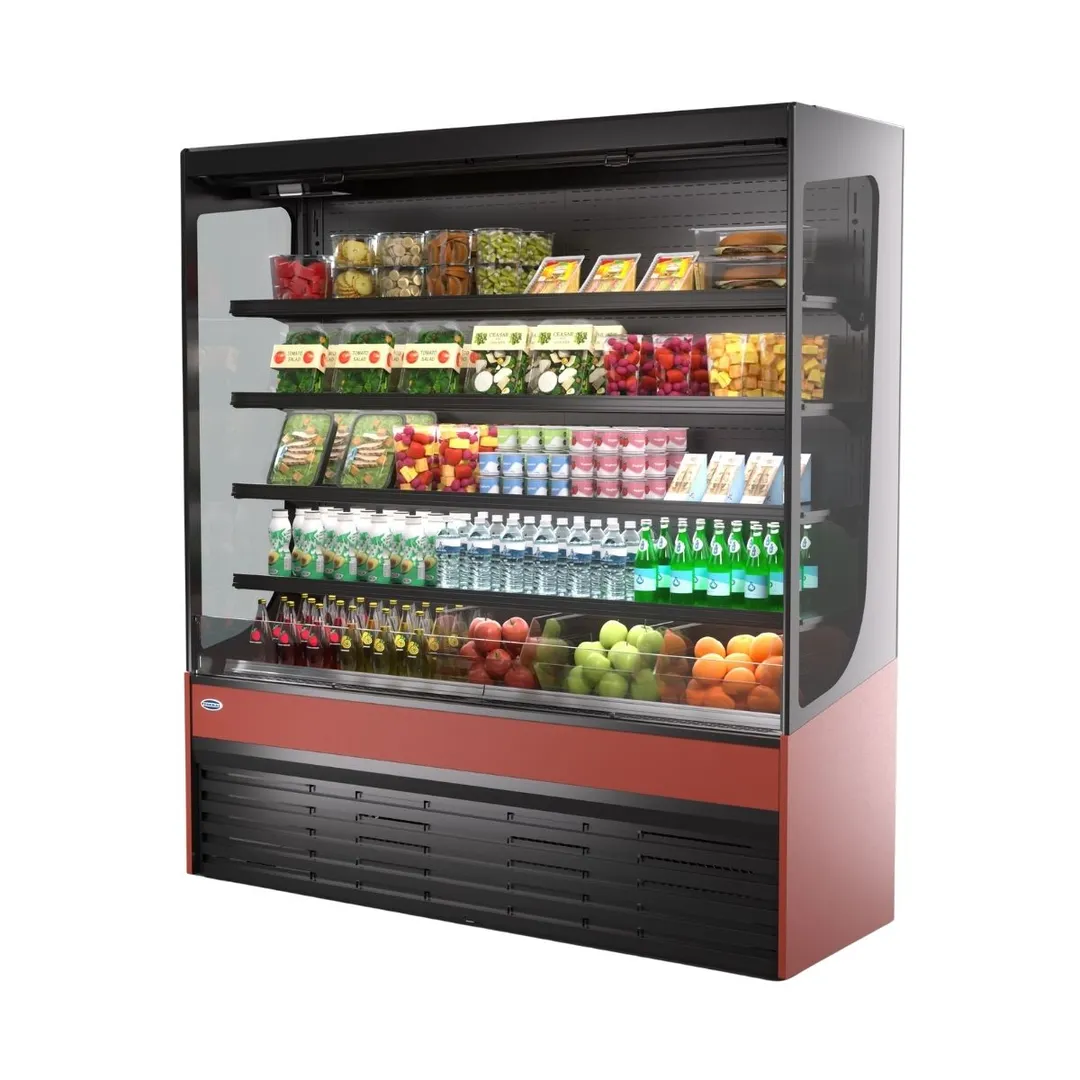 Federal Industries VRSL3678S 36" Refrigerated Slim-Line Self-Serve High Profile Display Case