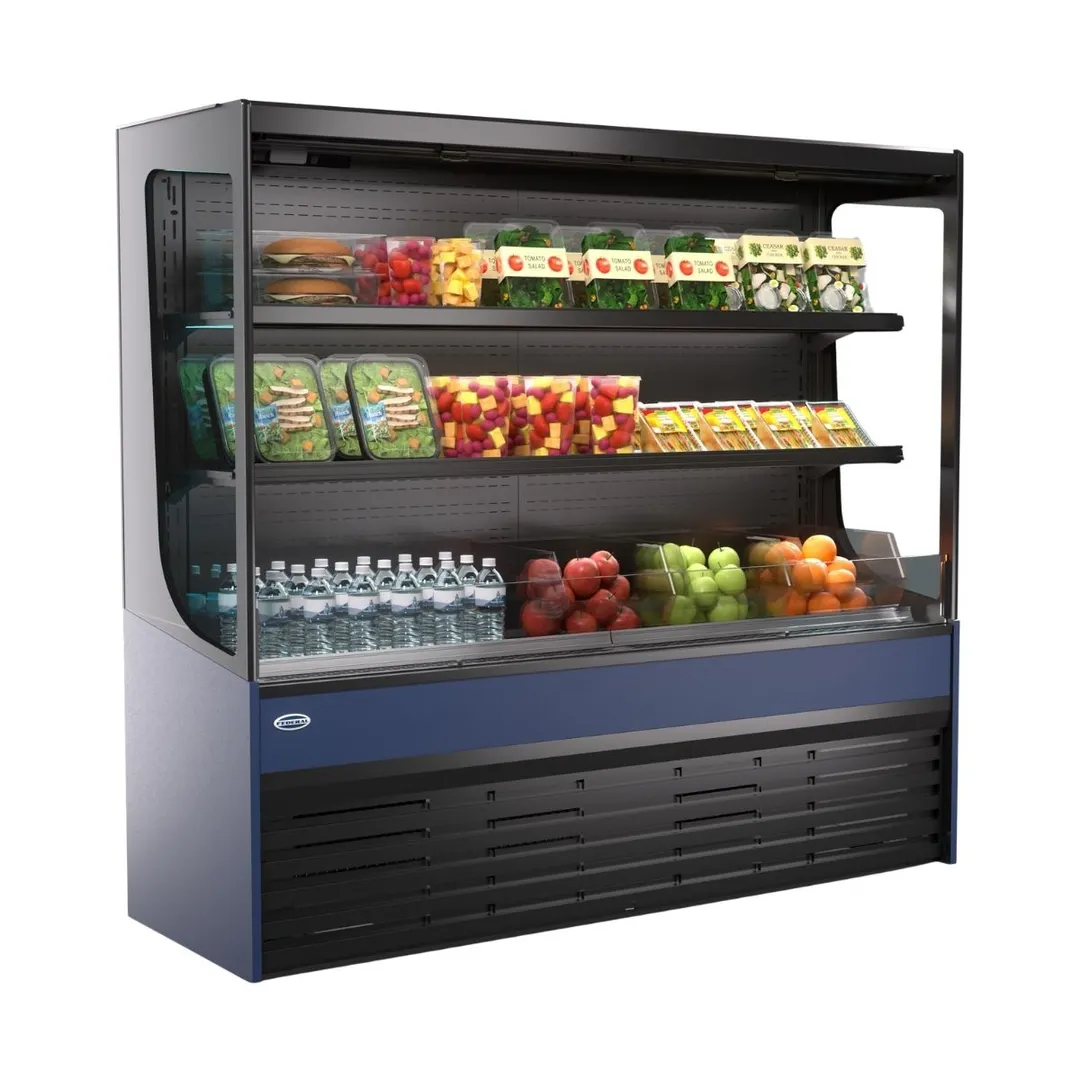 Federal Industries VRSL4860S 47" Refrigerated Slim-Line Self-Serve High Profile Display Case