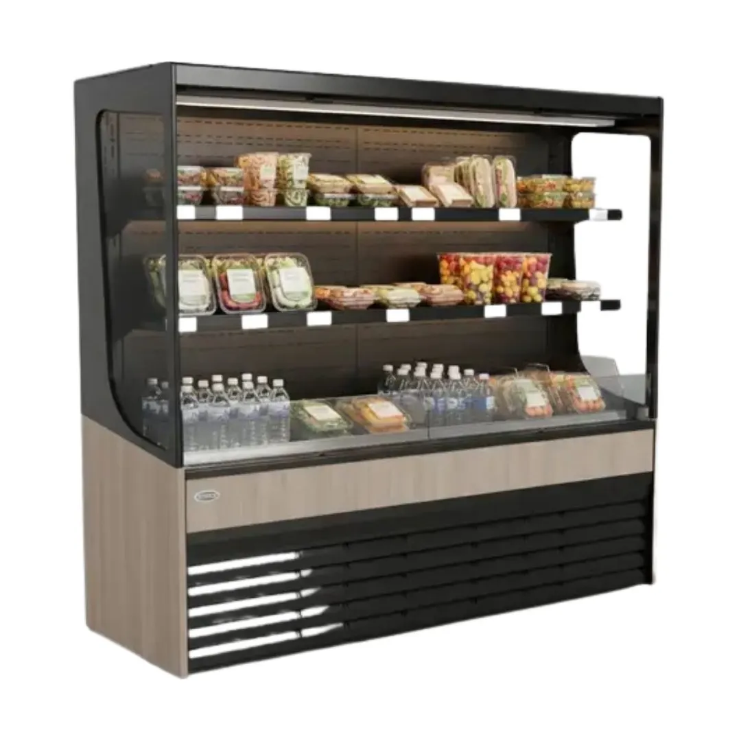 Federal Industries VRSL4860S 47" Refrigerated Slim-Line Self-Serve High Profile Display Case