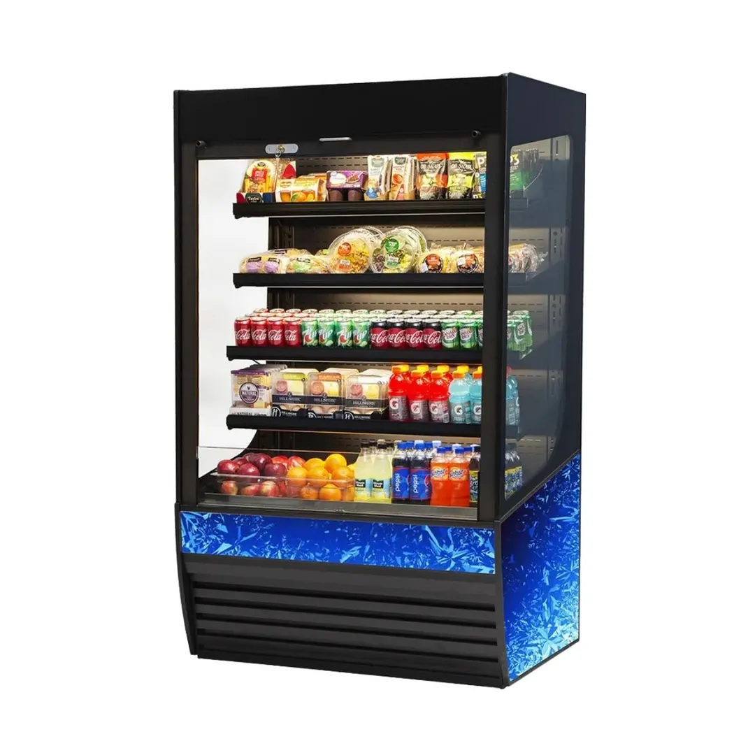 Federal Industries VRSS6078S 59" Vision Series Refrigerated Self-Serve High Profile Merchandiser