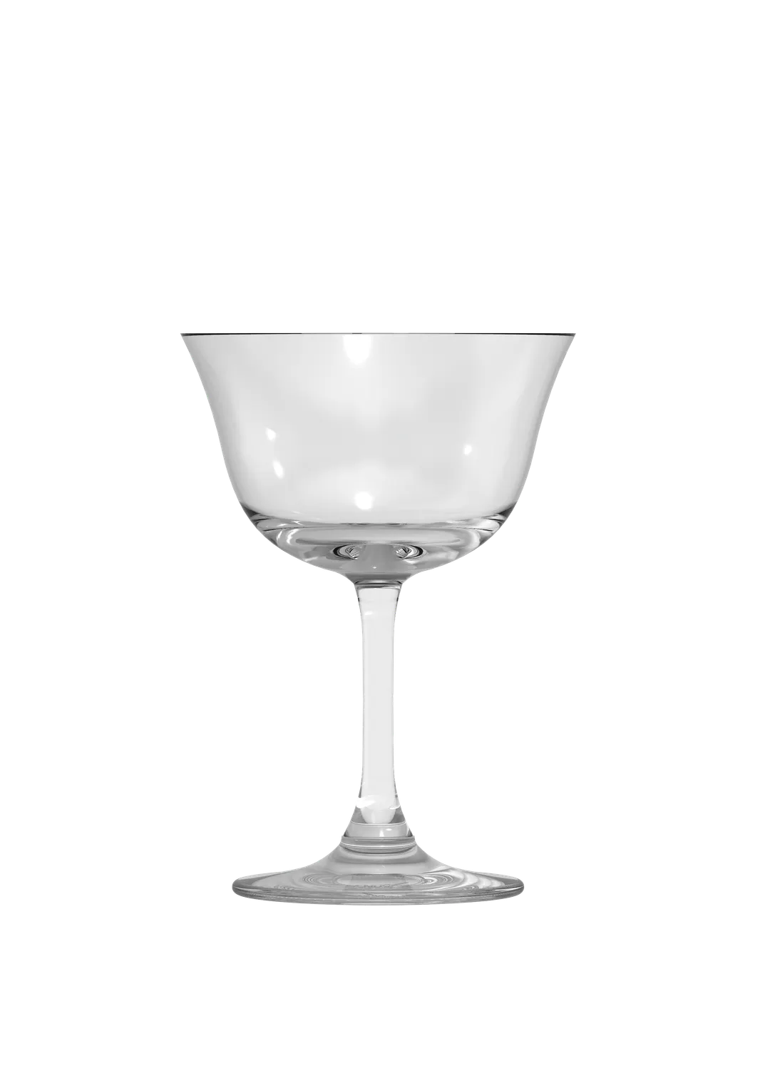 Mikasa O-1019063 Onis Classic Bar Glass, 6.75 oz., 3.66" dia., Coupe, Soda Lime Glass