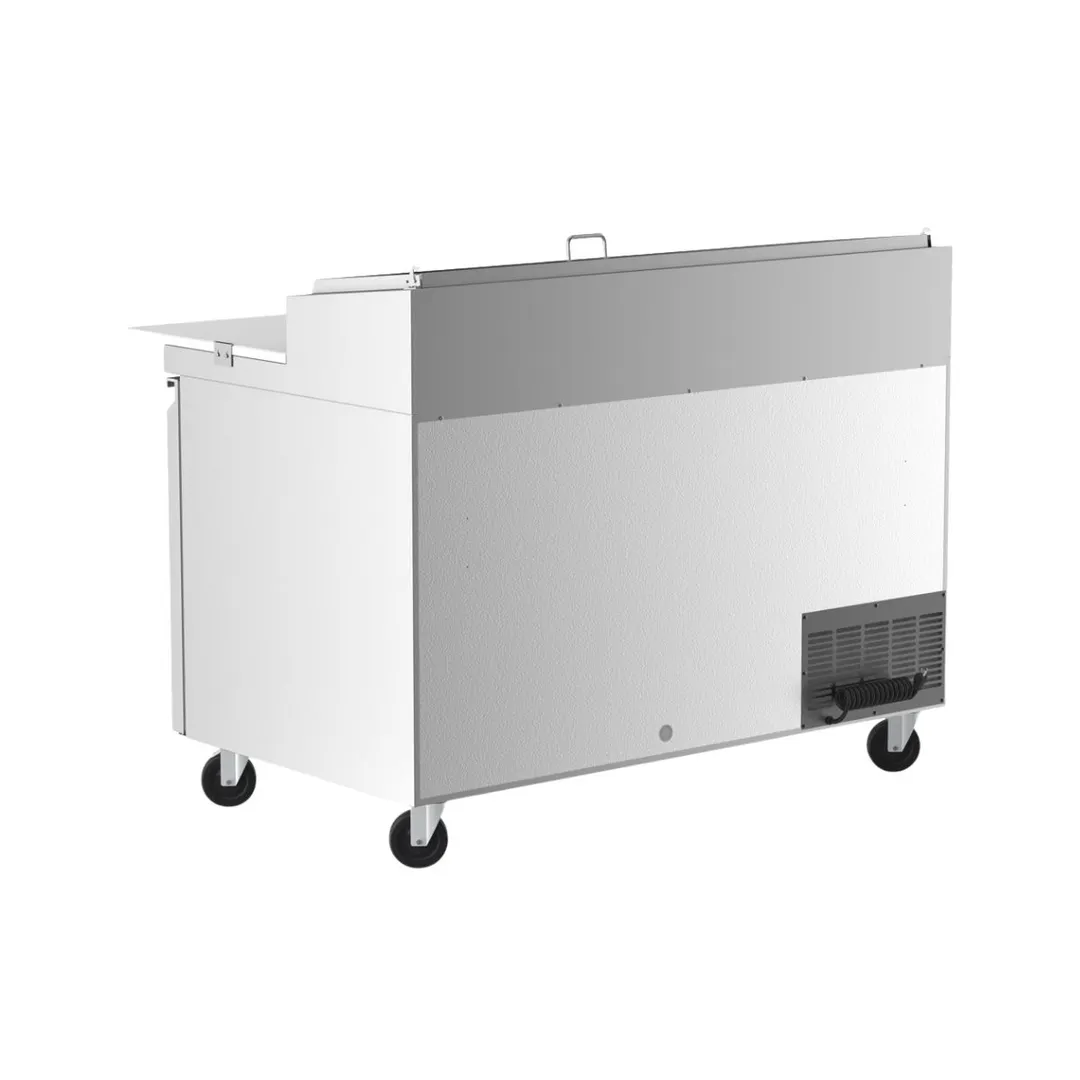 Coldline CPT-44 44" Refrigerated Pizza Prep Table, 1-Door, 5 Pans