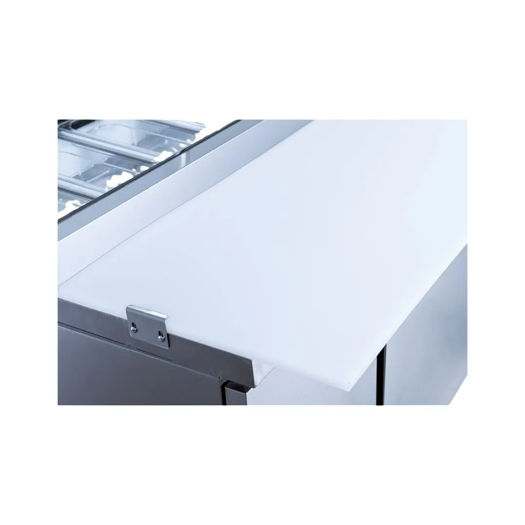 Coldline CPT-44 44" Refrigerated Pizza Prep Table, 1-Door, 5 Pans