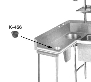 Advance Tabco K-456 Scrap Block
