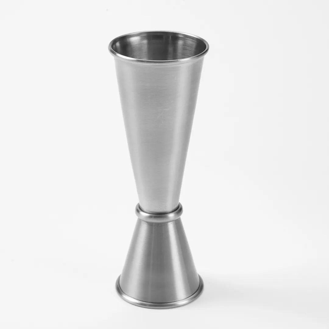 American Metalcraft JG5 Jigger - 1 oz / 2 oz, 1-3/4" Dia x 4-3/4" H, Stainless Steel Satin Finish