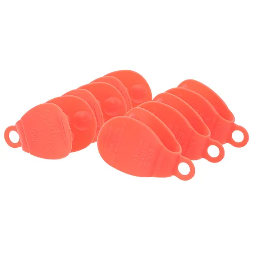 AllPoints 185950 Viper Bag Opener - Red, Stainless Steel Blade, FDA Approved, Dishwasher - 1/Pack