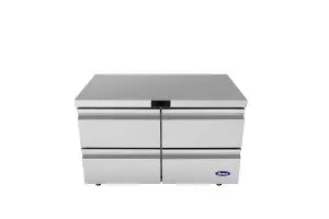Atosa USA AUR48D4 48" 4-Drawer Undercounter Refrigerator, Stainless Steel, 12.2 cu. ft.