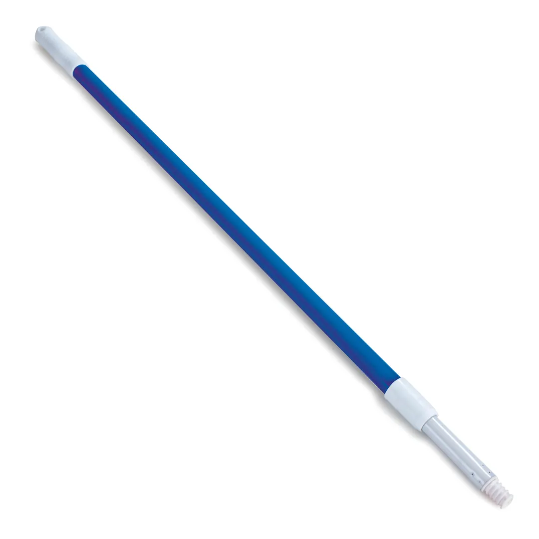 Carlisle 36545000 Flo‑Pac Handle, Extends 34" to 59", Metal, Blue Finish, Window Cleaning Tool