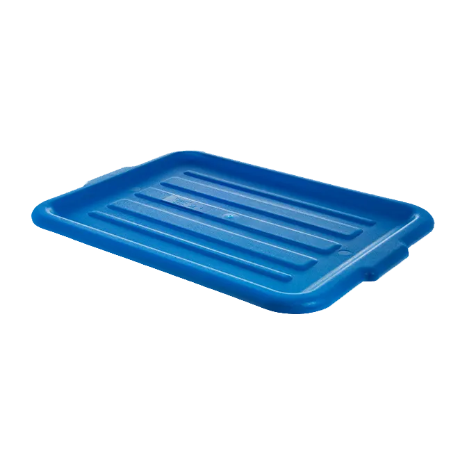 Carlisle N4401214 Comfort Curve Universal Lid for N44010 & N44011, 20"L x 15"W x 1"H Polypropylene Blue NSF Cover