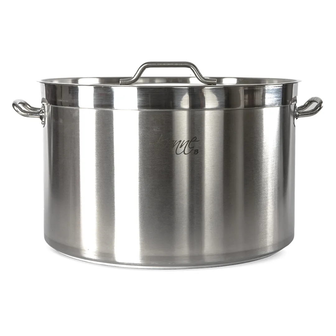 Concasse MCCOBAIFD3000K Brazier Pot, 8" x 18", 30 Liter, Compound Bottom, Stainless Steel